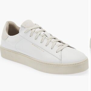 All Saints Shana Low Top
Sneaker White Leather Women’s Sneakers Tennis Shoes  7